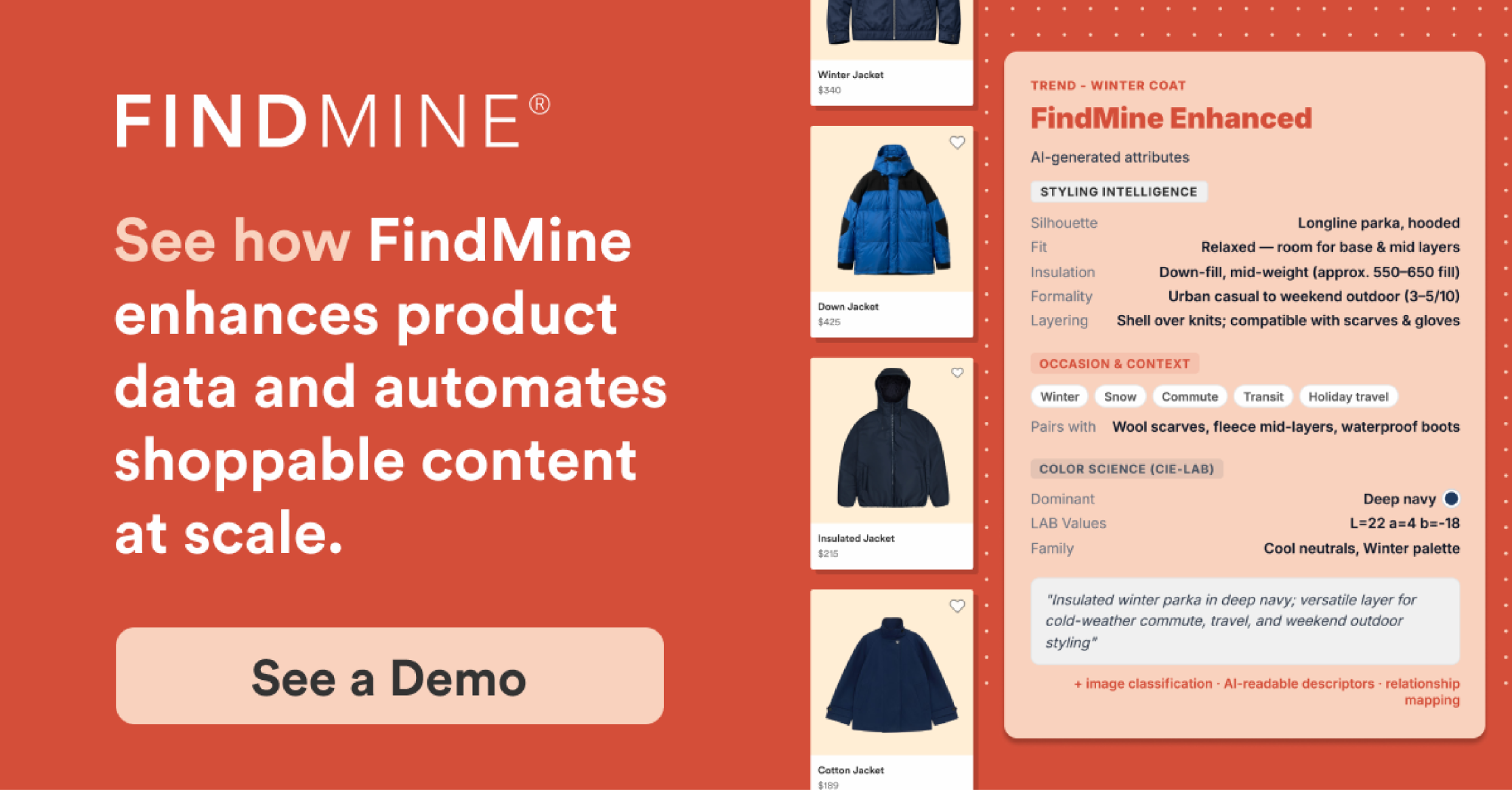 Enhance your product data with FindMine