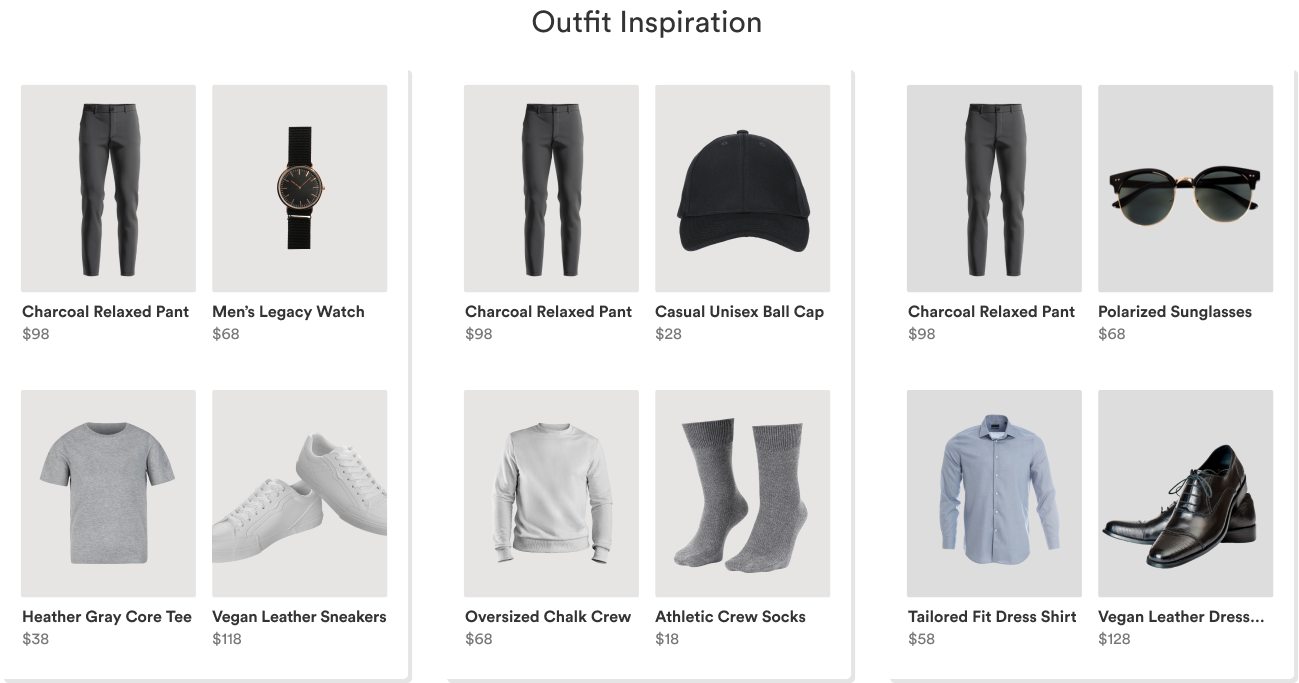 Outfit Inspiration Out of Stock Swap